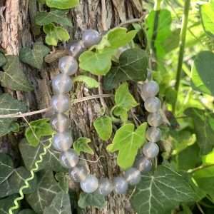 Bracelet en perles rondes d'agate 8mm